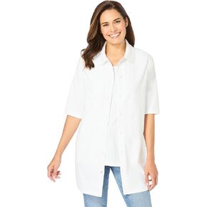 قميص نسائي منسوج بمقاس كبير مع تانك مجاني in Kuwait