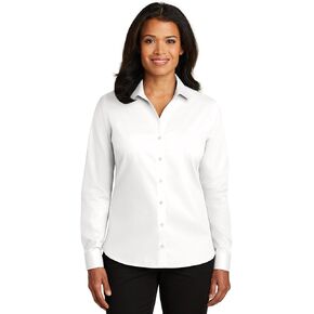 Red House 174 Ladies Non-Iron Twill Shirt. RH79 Small White in Saudi Arabia