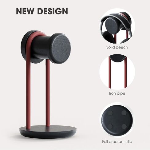 حامل شاشة Fenge، حامل شاشة كمبيوتر 31.5 بوصة للمكتب مع حامل سماعة الرأس لسطح المكتب in Kuwait