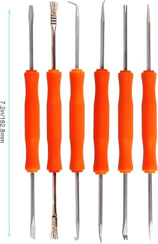 أداة إصلاح مساعدة لحام مزدوجة الجوانب من Kaisiking مكونة من 6 قطع مع ملاقط دقيقة لإصلاح الإلكترونيات واللحام in Kuwait