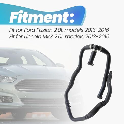 Engine Coolant Overflow Hose Fit for Ford Fusion Lincoln MKZ 2013-2016 Replace DG9Z-18472-V DG9Z18472V in Kuwait