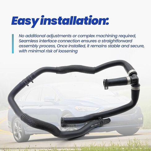 Engine Coolant Overflow Hose Fit for Ford Fusion Lincoln MKZ 2013-2016 Replace DG9Z-18472-V DG9Z18472V in Kuwait