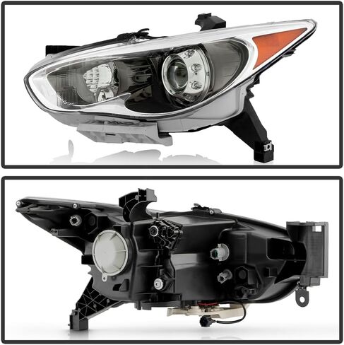 ACANII-لـ [HID/Xenon Model] 2013-2015 إنفينيتي JX35 | مجموعة المصابيح الأمامية لجهاز العرض QX60 من الجانب الأيسر للسائق in Saudi Arabia