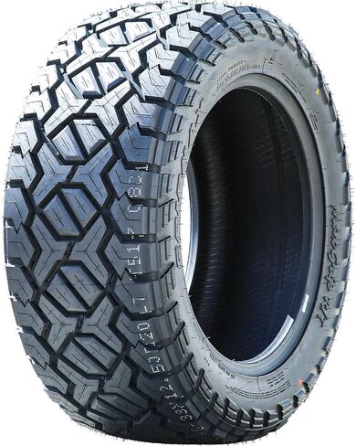 Gripmax MaxGrip R/T All-Terrain Mud Off-Road Light Truck Radial Tire-33X12.50R20LT 33X12.50X20 33X12.50-20 119Q Load Range F LRF 12-Ply BSW Black Side Wall in Kuwait