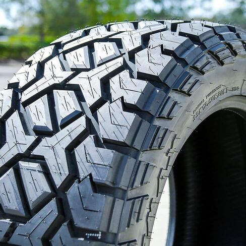 Gripmax MaxGrip R/T All-Terrain Mud Off-Road Light Truck Radial Tire-33X12.50R20LT 33X12.50X20 33X12.50-20 119Q Load Range F LRF 12-Ply BSW Black Side Wall in Kuwait