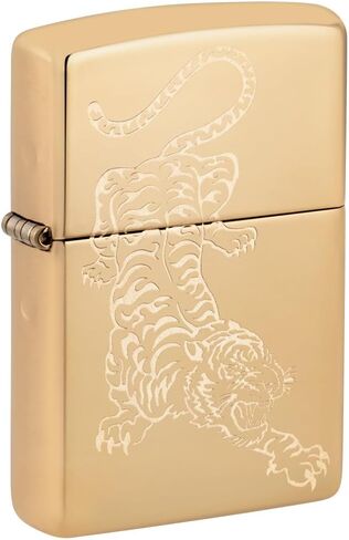Zippo 540 Color Tiger Print Designs Pocket Lighter in Saudi Arabia