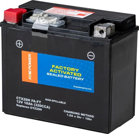 Fire Power Battery - Sealed Factory Activated CTX20H (FA) FT in Saudi Arabia