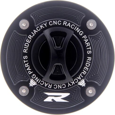 Keyless Gas Cap Fuel Tank Cover For Suzuki GSXR 600 GSXR-750 From 1994-to 2003 | GSXR1000 2001 2002 (Black) in Kuwait