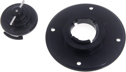 Keyless Gas Cap Fuel Tank Cover For Suzuki GSXR 600 GSXR-750 From 1994-to 2003 | GSXR1000 2001 2002 (Black) in Kuwait