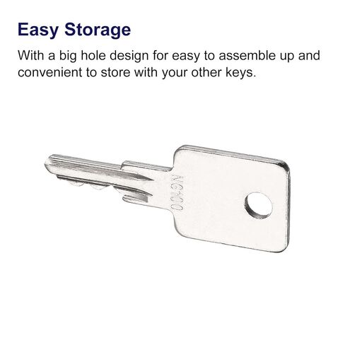 uxcell Heavy Equipment Key, Machinery Ignition Keys for Lifts Tractors (Part Number NG100) 2Pcs in Saudi Arabia