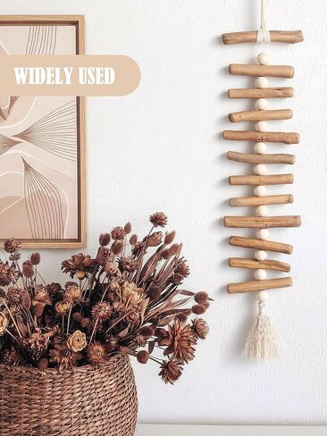 Yerliker خشبي Driftwood جدار ديكور Driftwood جدار معلق خشب إكليل للحرف اليدوية الريفية الساحلية الفن المحيط شاطئ غرفة ديكور للمنزل غرفة المعيشة غرفة نوم منزل الشاطئ والهدايا in Kuwait