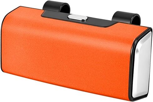 Car Sunglasses Holder for Sun Visor, Button Leather Eyeglass Hanger and Interior Storage Box in Saudi Arabia