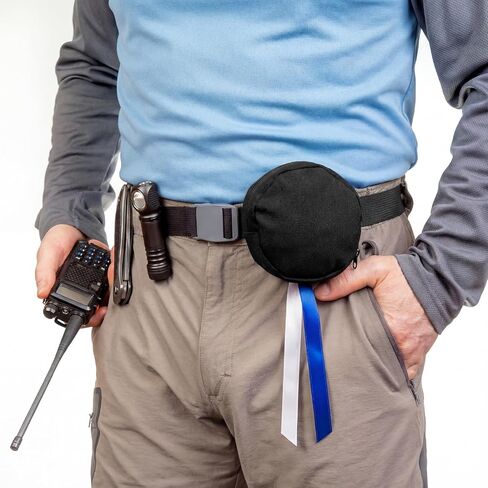 قطعتان من موزع الشريط الأسود المزدوج، موزع شريط الماء المنشط يسمح بالربط بحزام الورك، وحزام الكتف للحمل بدون استخدام اليدين in Kuwait