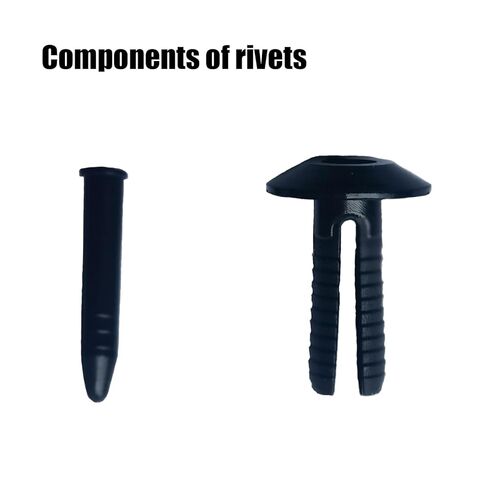 100 Pcs Plastic Fastener Push Pins Universal Fit Electric/Gas Yamaha Golf Cart X-Mas Club Cart EZGO TXT RXV Tree Rivets Clips Replace# 1010434, 16816-G1, 16816-G2, 10-9150-NS, 90269-06028 in Kuwait