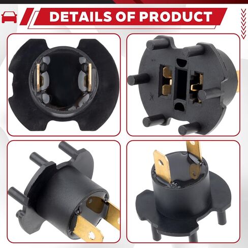 Headlight Headlamp Bulb Socket Adapter Compatible with Suzuki GSX-R1000 GSX-R600 GSX-R750 AN400K7 AN400 Replace OE 34175-33E50 in Kuwait