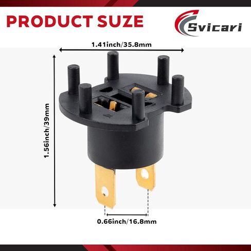 Headlight Headlamp Bulb Socket Adapter Compatible with Suzuki GSX-R1000 GSX-R600 GSX-R750 AN400K7 AN400 Replace OE 34175-33E50 in Kuwait