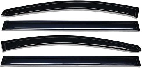 Lightronic Extra Durable Outside-Mount Auto Vent Window Visor, Fits 2011-2017 Honda Odyssey, UV Protection Rain Guard, Original Wind Deflector, No-Drill Easy Install, Dark Smoke, 4-Pcs in Saudi Arabia