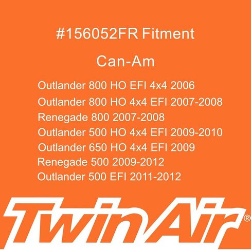 Dual Stage Foam Air Filter for Can-Am - fits Outlander 800 (06-08), Outlander 650 (07-09), Outlander 500 (07-12), Renegade 800 (07-08) - Engine Protection for ATV's (OEM Part # 17214-MEN-A30) in Saudi Arabia