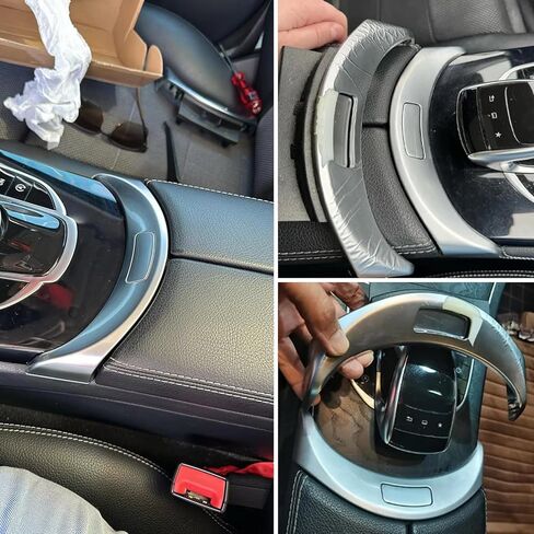 AUTOXBERT Front Center Console Cover Armrest Release Button Compatible with 2015-2021 Mercedes-Benz C Class C200 C300 C350E C400 C450 W205 2017-2021 AMG C43 GLC63 Replace# A2056803407, 2056803407 in Saudi Arabia