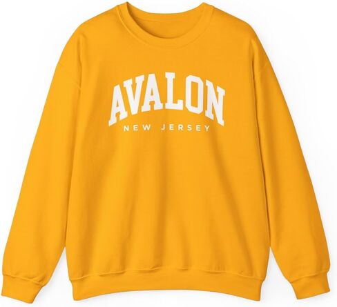 Avalon New Jersey Adult Unisex Crewneck Sweatshirt in Saudi Arabia