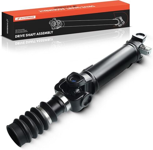 A-Premium Rear Complete Drive Shaft Prop Shaft Driveshaft Assembly Compatible with Jeep Wrangler 1997-2006 L6 4.0L Sport Utility, 4WD, Replace# 52098784AC, 52098784AB in Kuwait