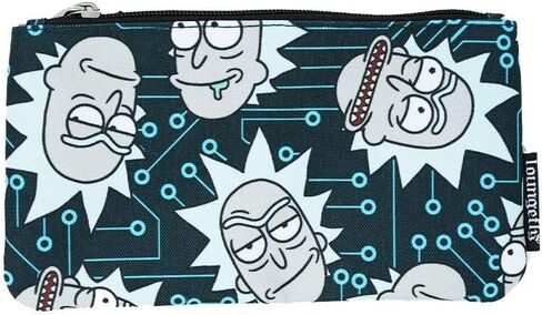 Loungefly Rick and Morty Computer Chip Rick Nylon Pouch in Saudi Arabia