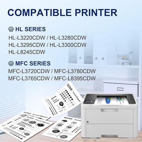 TEINO Compatible TN229XL Black Toner Cartridges Replacement for Brother TN229XL TN229 TN229XLBK TN 229 TN 229XL Toner for MFC-L3720CDW MFC-L3780CDW HL-L3220CDW HL-L3280CDW HL-L3300CDW Printer (2 Pack) in Kuwait