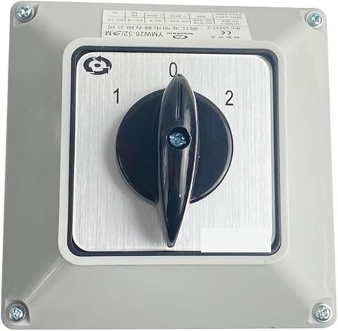 LW26-32 YMW26-32/2M كاميرا التحويل Rotaris Switch 32A 2 أقطاب مع صندوق مقاوم للماء IP65 حدد الاتصال الفضي (102) in Kuwait