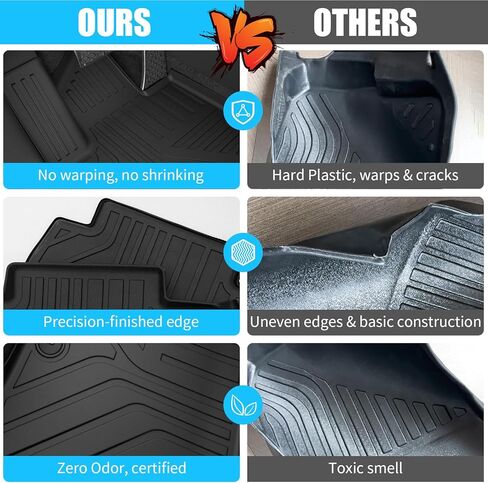 Floor Mats Compatible with 2024 2025 Chevrolet Trax Buick Envista Cargo Liner Back Seat Cover 2024 Chevy Trax Buick Envista Accessories (2024-2025, Trunk Mat with Backrest Mat+Floor Mats) in Kuwait