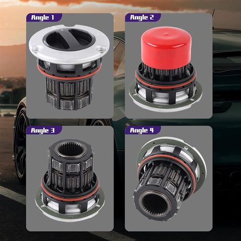 BC3Z-3B396-B Manual Locking Hub Assembly Front 4WD Axle Replacement for F-250 F-350 F-450 F-550 Super Duty 2005 to 2023 Direct Fit OE Replacement 600-220 600200 in Kuwait