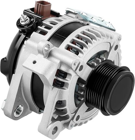 New Alternator Replacement for 2007 2008 2009 Toyota Camry 2.4L, 2009 2010 Corolla XRS, 2009 2010 2011 2012 2013 Matrix, 09-10 Pontiac Vibe, 2008-2015 Scion xB L4 2.4 2.4L, Replace 11195 104210-4880 in Saudi Arabia