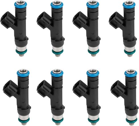 JDMON Fuel Injectors Compatible with Ford E-150/E-250/E-350/E-450, Expedition, F-150/F-250/F-350 2003-2010 Replacement for 0280158138 62402 7C3Z9F593A in Saudi Arabia