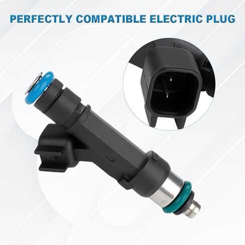 JDMON Fuel Injectors Compatible with Ford E-150/E-250/E-350/E-450, Expedition, F-150/F-250/F-350 2003-2010 Replacement for 0280158138 62402 7C3Z9F593A in Saudi Arabia