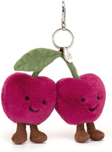 Amuseables Cherries Bag Charm by Jellycat in Kuwait