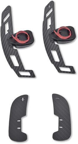 Magnetic Steering Wheel Paddle Shifter for Mercedes-Benz A45 S63 CLS63 W205 2015-2020, Carbon Fiber Paddle Extension Interior Decoration Accessories in Saudi Arabia