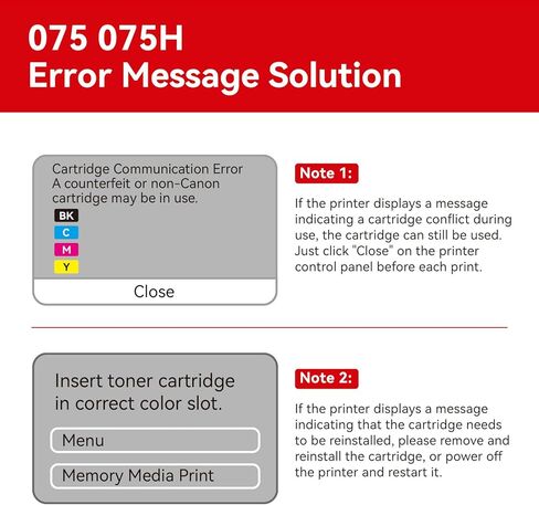 MYTONER 075H Toner Cartridge Set Compatible Replacement for Canon 075 075H High Capacity Toner Cartridge for imageCLASS MF665Cdw MF663Cdw MF662Cdw LBP647Cdw LBP646Cdw MF660C LBP640C Printer (4 Pack) in Kuwait
