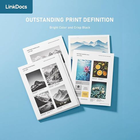 LinkDocs TN830XL Toner Cartridge High Yield Replacements for Brother TN830XL TN-830XL TN830 Toner Cartridge used with Printer HL-L2460DW HL-L2480DW HL-L2400D HL-L2405W MFC-L2820DW DCP-L2640DW, 4 Black in Saudi Arabia