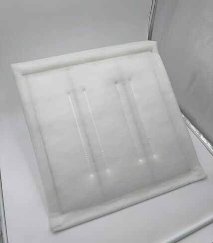 Paint Booth Intake Filter Panel, High Performance Dual-Layer Polyester with Dry Tack (20/case, 20" x 20") in Kuwait