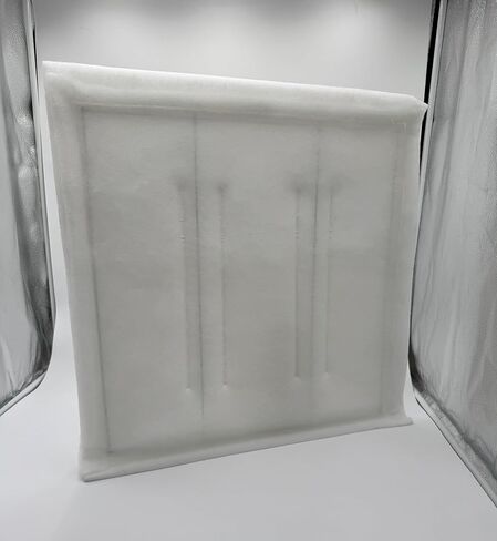 Paint Booth Intake Filter Panel, High Performance Dual-Layer Polyester with Dry Tack (20/case, 20" x 20") in Kuwait