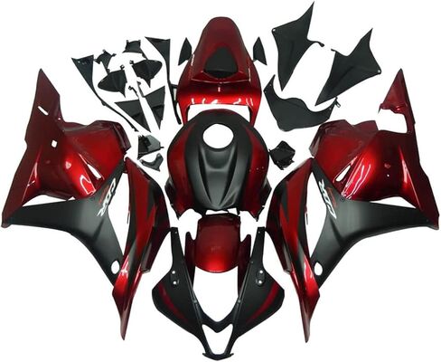 NT FAIRING أحمر أسود هدية مناسبة لهوندا 2009 2010 2011 2012 CBR600RR حقن ABS بلاستيك هيكل السيارة طقم هيكل هيكل الجسم 09 10 11 12 CBR 600RR A042 in Kuwait