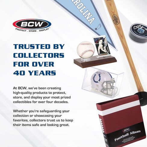 BCW LaserWeld 9 Pocket Pages (50 Pack) & BCW 3-Inch Sports Collectors Album - Basketball | Ultra Flat and Clear Pocket Pages with 3" Binder for Trading Cards | Ideal for Basketball Card Collectors in Saudi Arabia