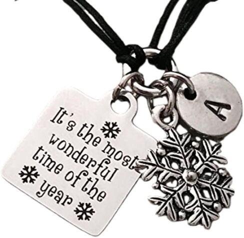 Christmas cord bracelet, Christmas charm bracelet, adjustable bracelet, charm bracelet, personalized bracelet, initial bracelet, monogram in Kuwait