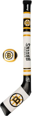 مجموعة عصا الهوكي الناعمة الصغيرة من فرانكلين سبورت لوس أنجلوس كينجز NHL - لعبة رائعة للأطفال - عصا هوكي الركبة الصغيرة المصنوعة من الإسفنج الناعم لفريق NHL ومجموعة الكرة in Kuwait