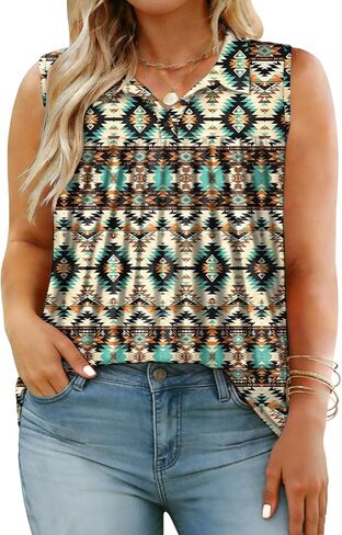 ROSRISS Plus-Size-Tank-Tops for Women Summer Collared V Neck Tunics Trendy Sleeveless Polo Shirts Dressy Casual Work Blouses in Saudi Arabia