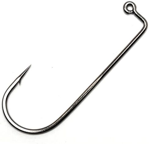 Gamakatsu Jig Hook 90 Flat Eye, NS Black, Size 4/0 (100 Count) in Saudi Arabia