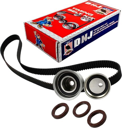 طقم حزام التوقيت DNJ TBK161 لـ 2001-2006 ميتسوبيشي مونتيرو 3.5L-3.8L V6 24V SOHC 3497cc in Kuwait