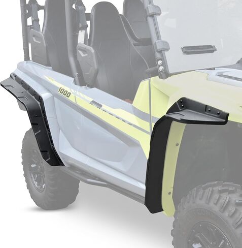 SAUTVS XXL Wider Fender Flares for Yamaha Wolverine RMAX4 1000 Compact 2021-2025, Extended Mud Flaps Mud Guards Accessories, Easy Installation with Hardware Included in Saudi Arabia