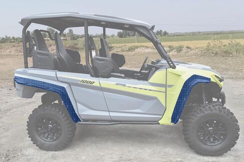 SAUTVS XXL Wider Fender Flares for Yamaha Wolverine RMAX4 1000 Compact 2021-2025, Extended Mud Flaps Mud Guards Accessories, Easy Installation with Hardware Included in Saudi Arabia