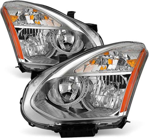 ACANII - For [Xenon/HID Model] 2008-2013 NIssan Rogue 14-15 حدد المصابيح الأمامية للسائق وجانب الركاب in Saudi Arabia