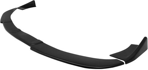 Universal Front Bumper Lip, Black Ikon Style Polyurethane Front Lower Chin Spoiler Protector for Most SUV, Sedan,Coupe, 3 Pieces in Kuwait